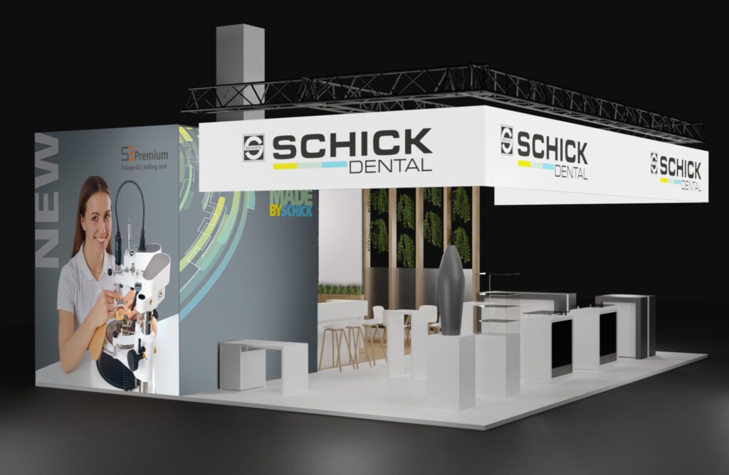 Schick Dental Messestand Design – TAM TAM Werbeagentur