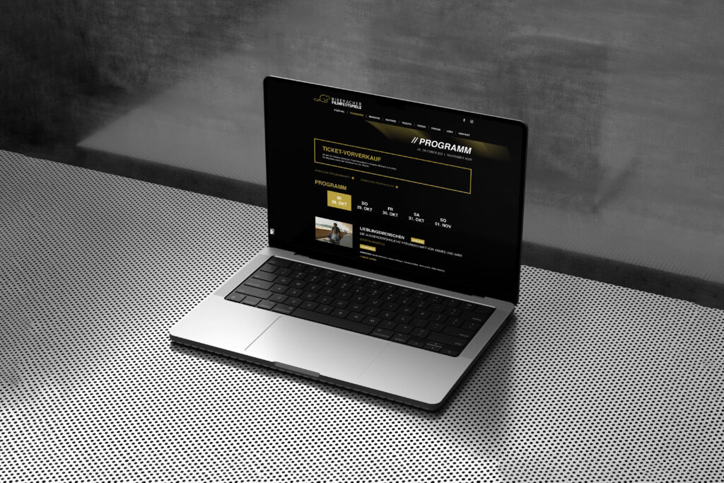 Filmfestspiele Webdesign – TAM TAM Werbeagentur